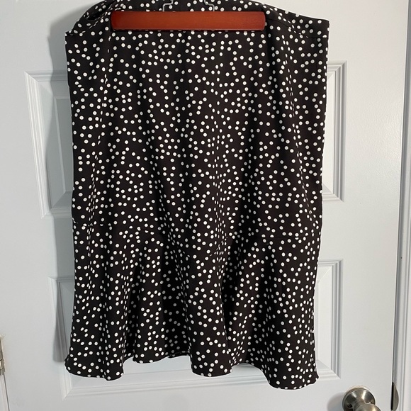 Banana Republic Polka Dot Skirt Size 12 - Picture 7 of 7